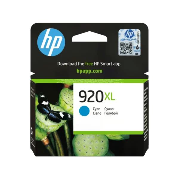 HP 920XL High Yield Cyan Original Ink Cartridge