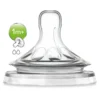 Philips AVENT 2 pieces Slow flow 1m+ Natural teat