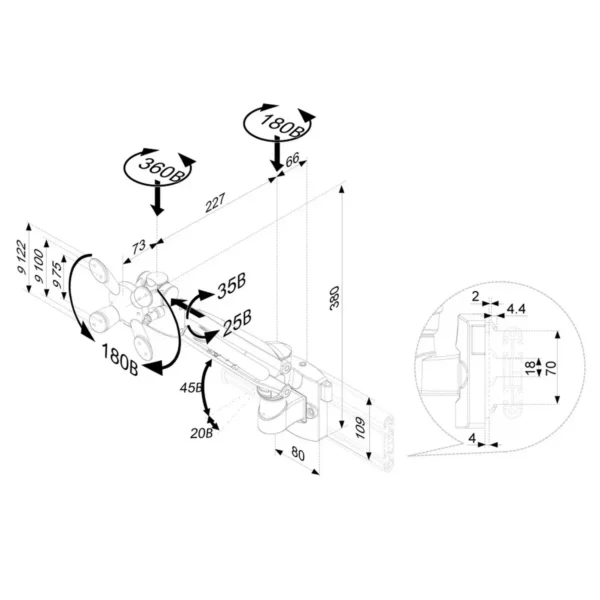 Neomounts toolbar mount