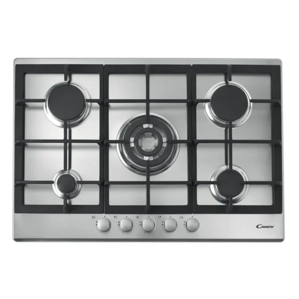 Candy CPG 75 SQ GX hob Stainless steel Built-in Gas 5 zone(s)