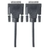 Manhattan Digital DVI-D Dual Link Video Cable, 3m, Male to Male, Fully Shielded, Compatible with DVD-D, Black, Lifetime Warranty