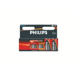 Philips PowerLife 9VPB6C 9V Alkaline Battery