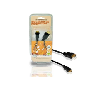 Conceptronic HDMI 1.3 to MiniHDMI Gold Plated Audio/Video Cable