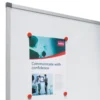 Nobo Classic Steel Magnetic Whiteboard 1800x1200mm with Aluminium Trim