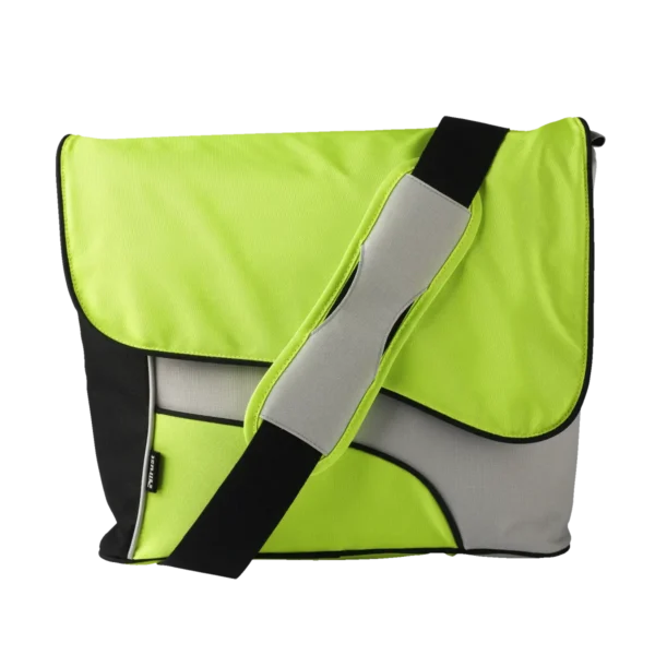 Trust 15.4″ Street Style Messenger Bag – Green/Grey 39.1 cm (15.4″) Messenger case