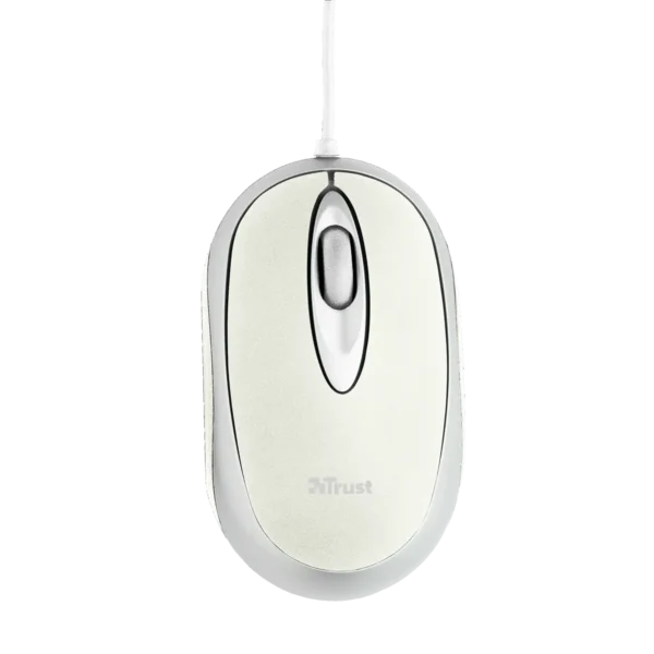 Trust Mini Travel – White mouse USB Type-A Optical