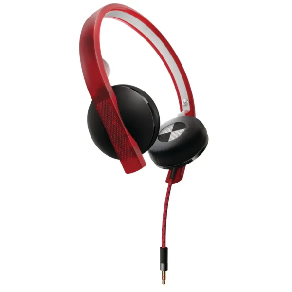Philips SHO4200RW/28 headphones/headset Wired Head-band Black, Red