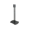 Peerless FPZ-600 multimedia cart/stand Black Flat panel Multimedia stand