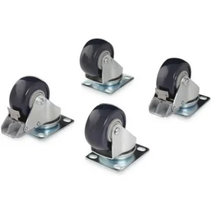 StarTech.com Caster Kit for Open Frame Rack – 4POSTRACK