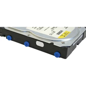 InLine Rubber Rail for vibration decoupling of harddisks 8 pcs.