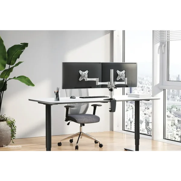 Neomounts FPMA-D1330DSILVER Monitor arm 10-27″