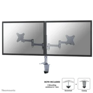 Neomounts FPMA-D1330DSILVER Monitor arm 10-27″