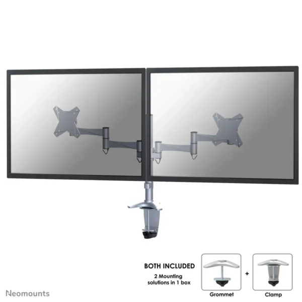 Neomounts FPMA-D1330DSILVER Monitor arm 10-27″