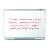 Nobo Prestige Enamel Magnetic Whiteboard 1200x900mm with Connex Trim