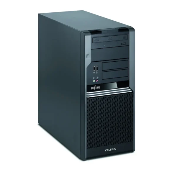 Fujitsu CELSIUS W480 Intel® Xeon® 3000 Sequence X3430 8 GB DDR3-SDRAM Windows 7 Professional Tower Workstation Black