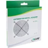 InLine Fan Grill Metal, black, 120x120mm