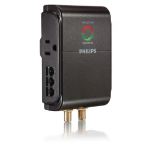 Philips SPP5035A/17 surge protector Black 3 AC outlet(s)