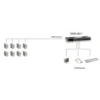 LevelOne 8-Port PS/2 VGA KVM Switch