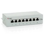 Equip 8-Port Cat.5e Desktop Patch Panel, Light Grey