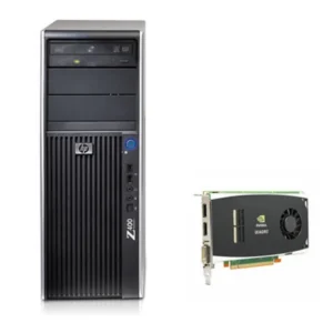 HP Z400 + NVIDIA Quadro FX 1800 Intel® Xeon® 3000 Sequence W3520 3 GB DDR3-SDRAM Minitower Workstation