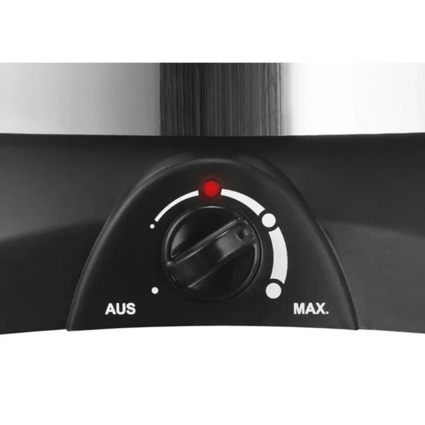 Unold 48155 crepe maker 1 crepe(s) 1250 W Black, Stainless steel