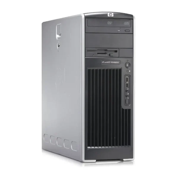 HP xw6600 Workstation Intel® Xeon® 5000 Sequence E5410 4 GB DDR2-SDRAM Windows Vista Business Mini Tower Black