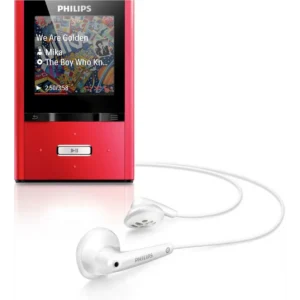Philips GoGear SA2VBE04R/97 MP3/MP4 player 4 GB Red