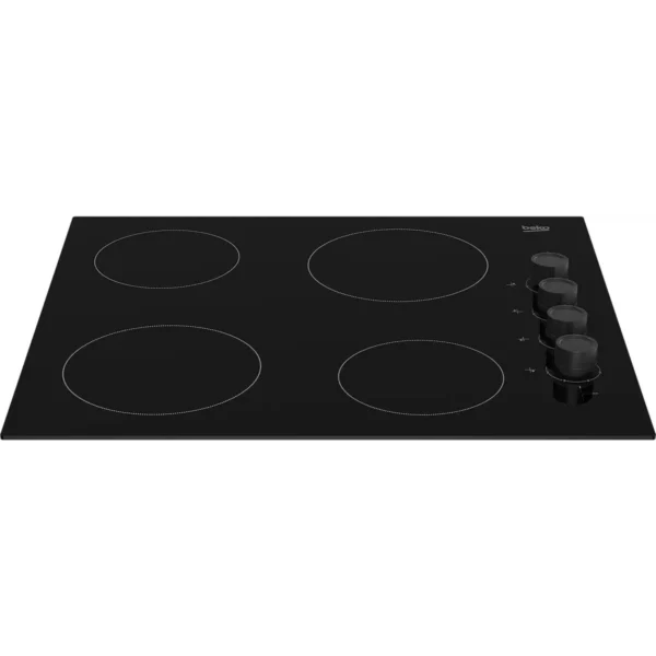 Beko HIC64102 60cm Ceramic Hob with Side Knob Controls