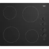 Beko HIC64102 60cm Ceramic Hob with Side Knob Controls