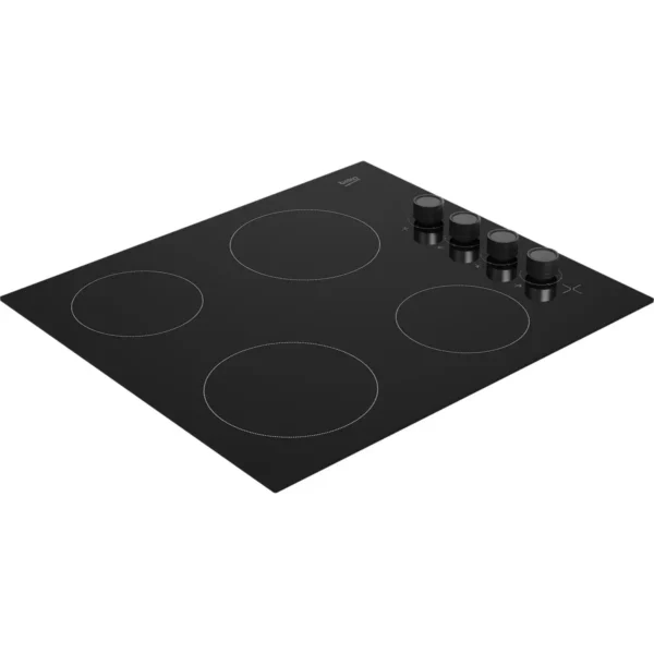 Beko HIC64102 60cm Ceramic Hob with Side Knob Controls