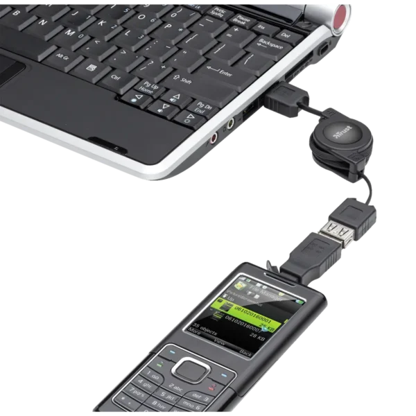 Trust USB and Network Connection Kit KVM cable Black 1.25 m