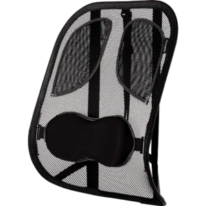 Fellowes Back Support for Office Chair – Professional Series Mesh Office Chair Back Support – Easy To Attach – H19.53 x W30.32 x D36.99cm