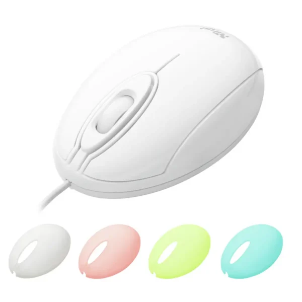 Trust CleanSkin Colour mouse USB Type-A Optical