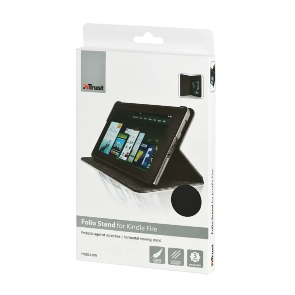 Trust 18458 tablet case 17.8 cm (7″) Folio Black