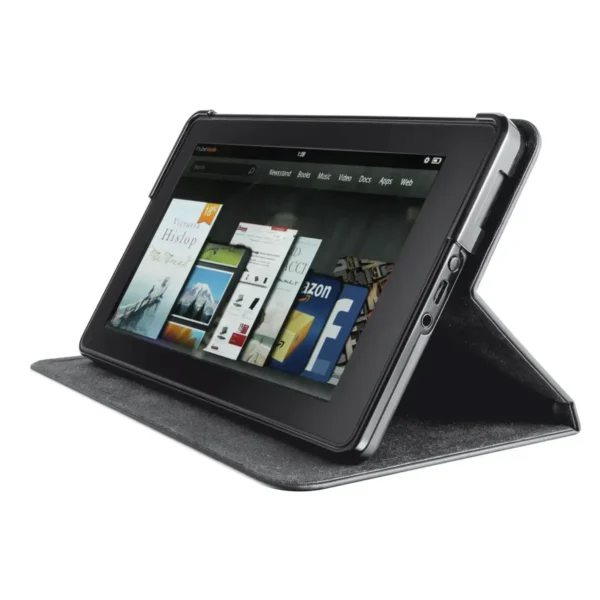 Trust 18458 tablet case 17.8 cm (7″) Folio Black