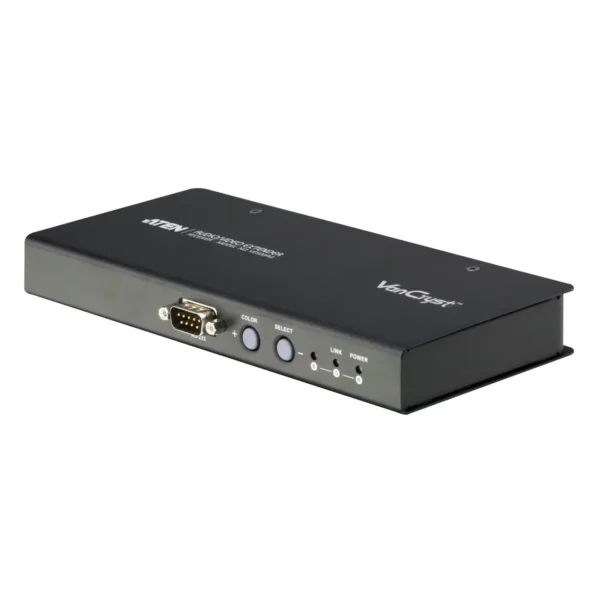 ATEN VE500RQ AV extender AV receiver Black