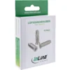InLine Fan Screws 5x16mm silver 50 pcs. pack