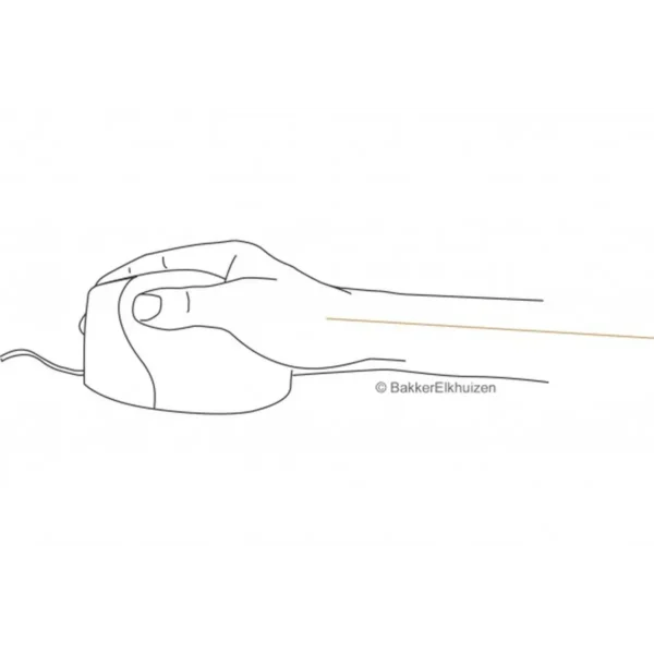 BakkerElkhuizen Evoluent4 mouse Office Left-hand Laser 2600 DPI