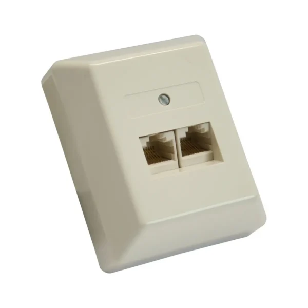 InLine ISDN Wall Plate 2x RJ45 female 2x 8 Port