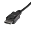 StarTech.com 6ft (2m) DisplayPort Extension Cable – 4K x 2K Video – DisplayPort Male to Female Extension Cable – DP 1.2 Extender Cable / Cord – DP to DP Cable with Latching DP Connector