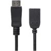 StarTech.com 6ft (2m) DisplayPort Extension Cable – 4K x 2K Video – DisplayPort Male to Female Extension Cable – DP 1.2 Extender Cable / Cord – DP to DP Cable with Latching DP Connector
