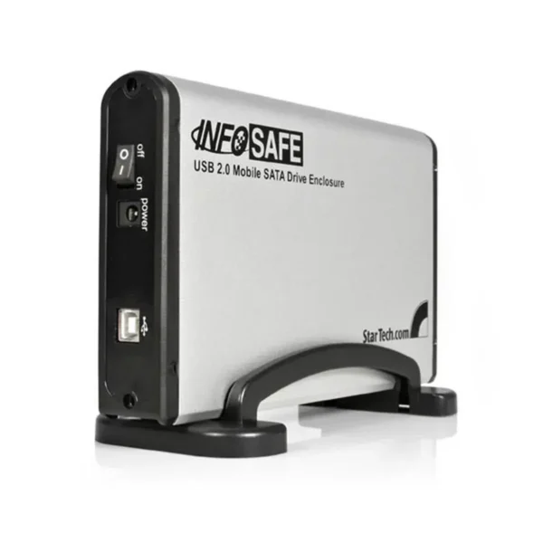 StarTech.com 3.5in USB 2.0 to SATA External Hard Drive Enclosure