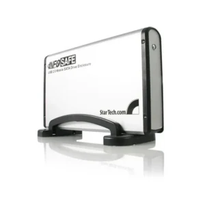 StarTech.com 3.5in USB 2.0 to SATA External Hard Drive Enclosure