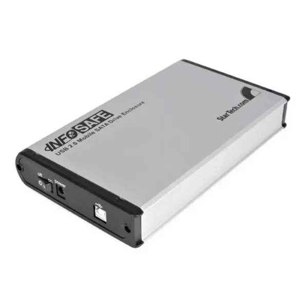 StarTech.com 3.5in USB 2.0 to SATA External Hard Drive Enclosure