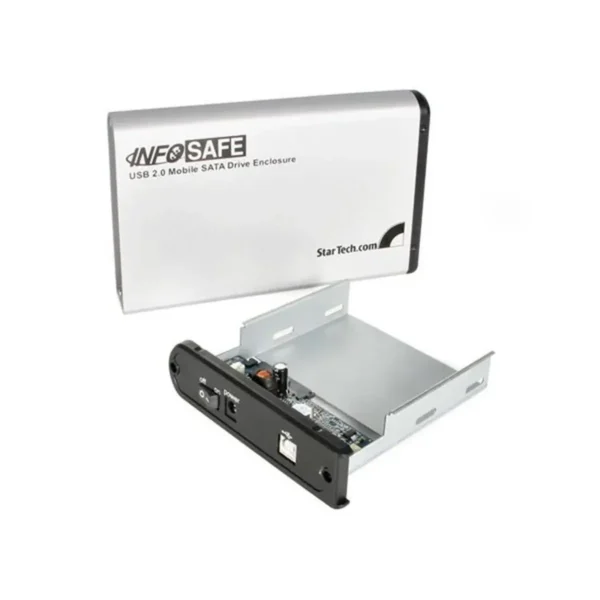StarTech.com 3.5in USB 2.0 to SATA External Hard Drive Enclosure