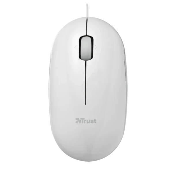 Trust CrystalWhite mouse USB Type-A Optical