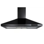 CDA ECH91BL cooker hood Wall-mounted Black 427 m³/h