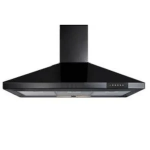 CDA ECH91BL cooker hood Wall-mounted Black 427 m³/h