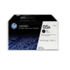 HP 05A 2-pack Black Original LaserJet Toner Cartridges