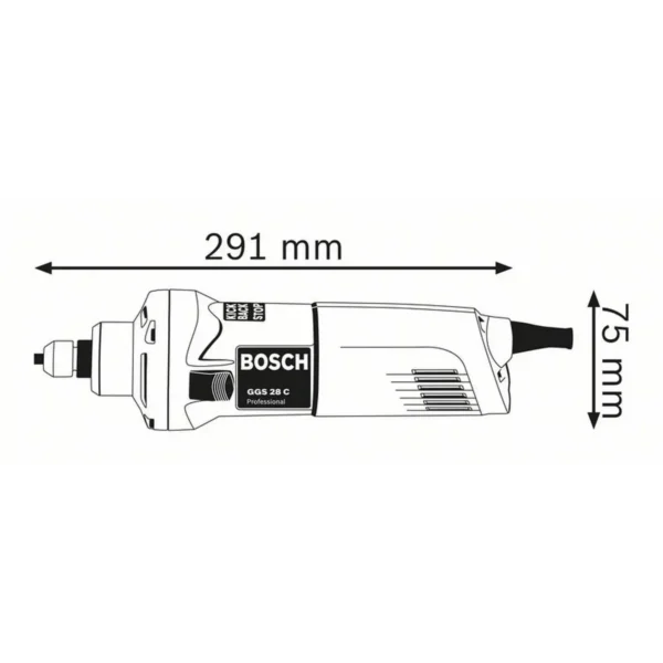 Bosch 0 601 220 000 die/straight grinder 28000 RPM 650 W